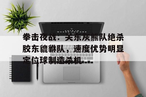 拳击夜战：关东灰熊队绝杀胶东貔貅队，速度优势明显定位球制造杀机的简单介绍